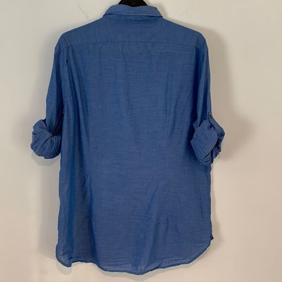 John Varvatos Roll Up Sleeve Shirt Size XL - Picture 7 of 7